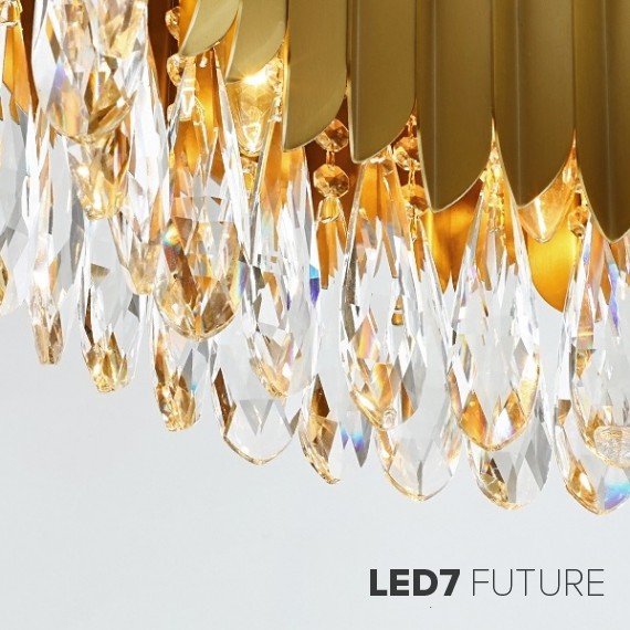 Loft Industry Modern - Hackle V2 Square Chandelier